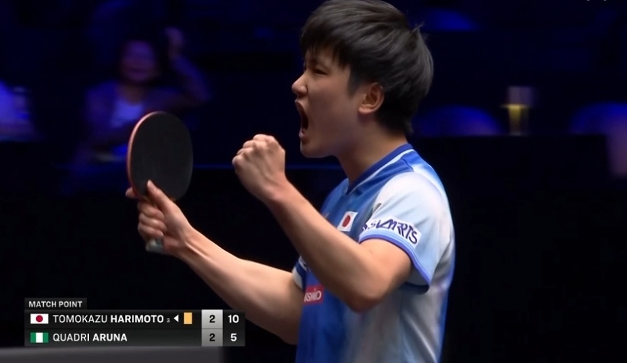 16强出炉！张本智和3-2阿鲁纳，林诗栋向鹏晋级，莫雷加德出局，八强赛对阵如何？