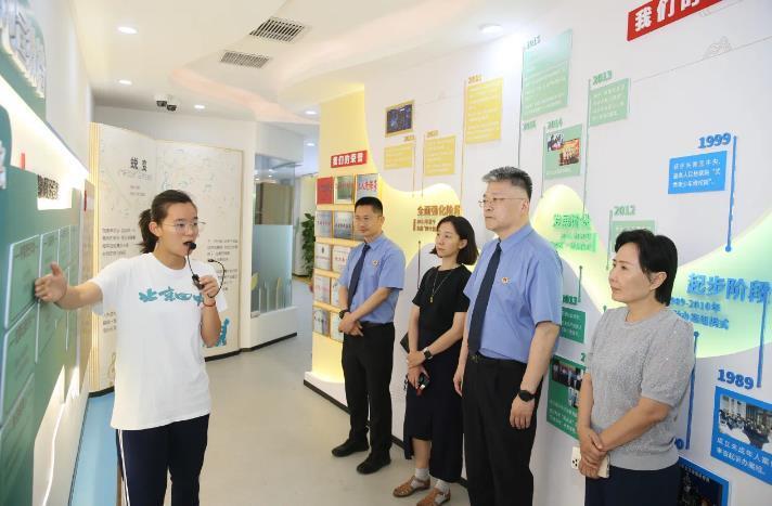 高中生走进北京西城检察院沉浸式体验"检察官"职业