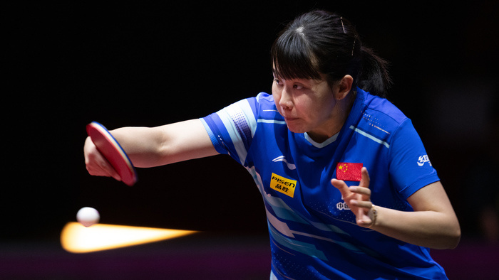 陈幸同3-0击败袁嘉楠，晋级WTT美国大满贯女单8强