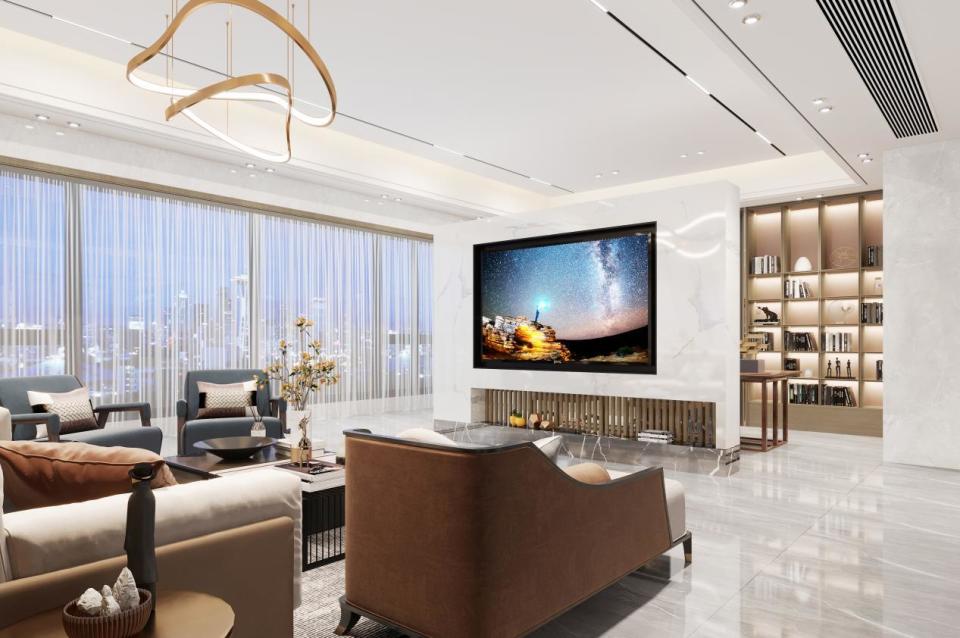 长方形客厅设计的5种做法,后悔太迟知道了