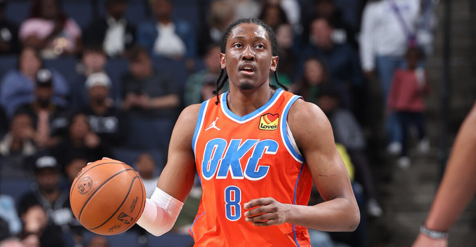 杰伦-威廉姆斯23 7贝恩22 7 雷霆客场险胜灰熊