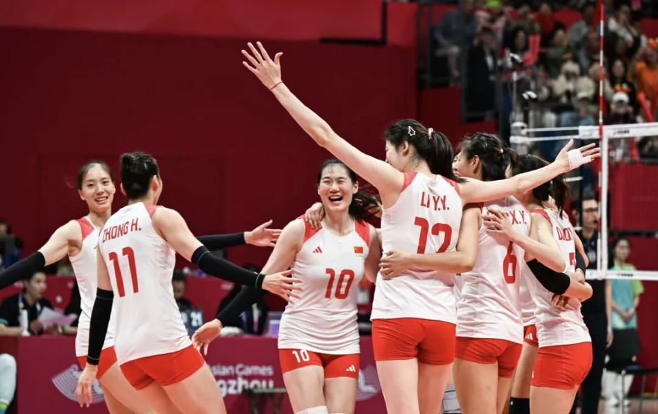 中国女排夺冠!杭州亚运会3:0胜日本,圆满结束2023年所有国家队比赛