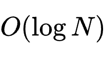 O(\log N)