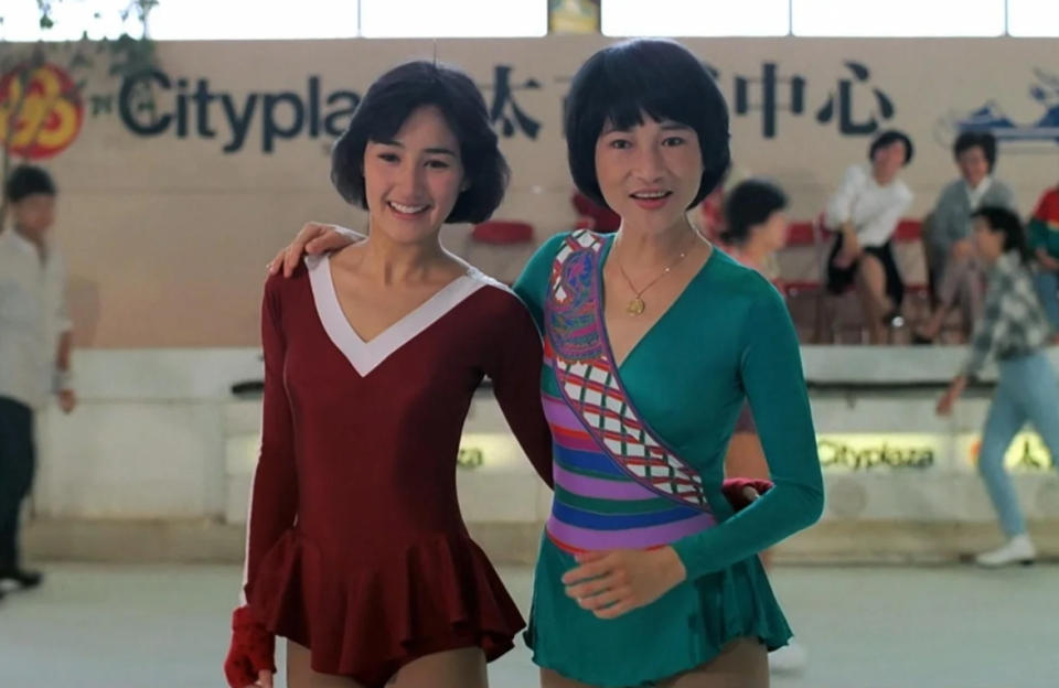 80年代玉女柏安妮曾是"溜冰皇后",出道第一年搭档18岁的黎明拍戏