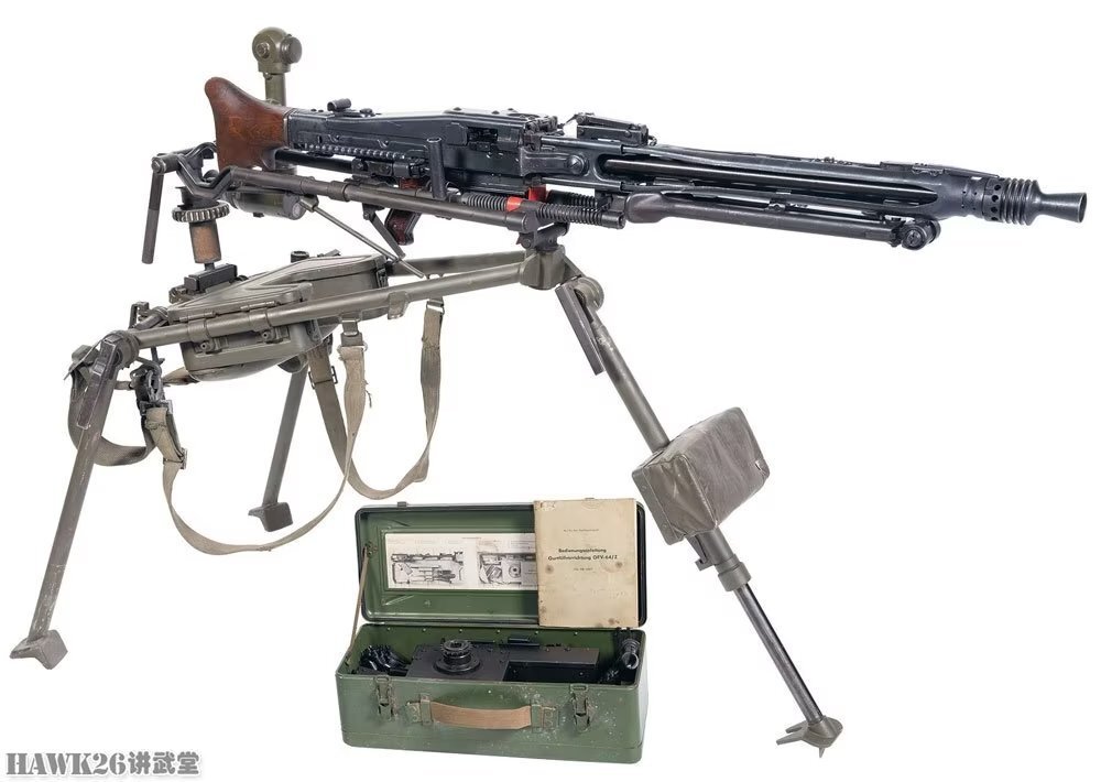 图说二战中型机枪的发展方向减轻重量提高射速苏联却在开倒车