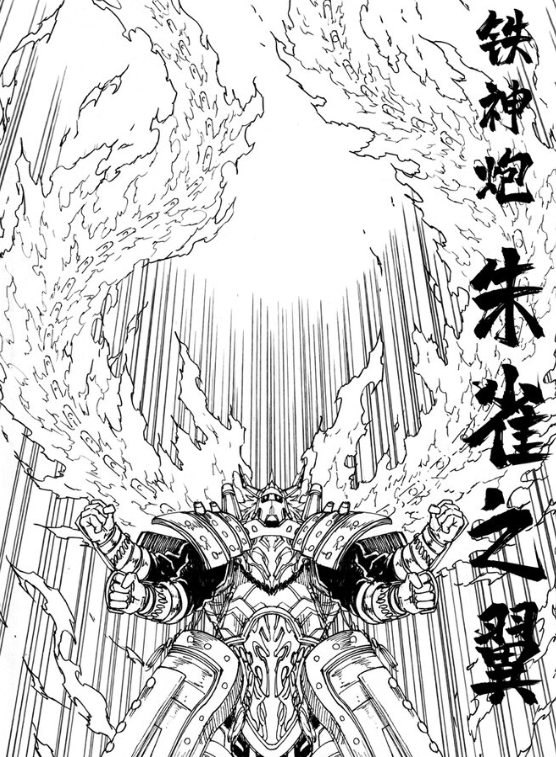 镇魂街:千胜将军释放朱雀之翼,门神释放全部灵力,牧兵观战_腾讯新闻