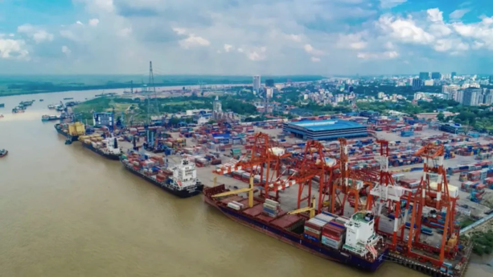 缅甸港口国际货轮靠港情况统计