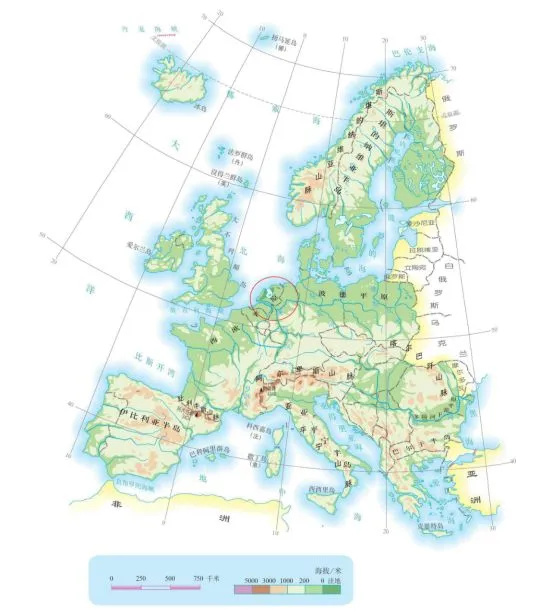 由于地处多条河流的下游地区,受河流,尤其是径流量最大的莱茵河冲刷的