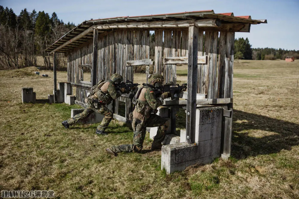 德军战术小组演练救援人质"北极星"全地形车亮相 充当运输工具