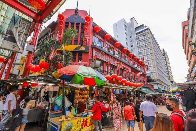 馬來西亞茨廠街以前是生產薯片的現成吉隆坡旅行必打卡的景點