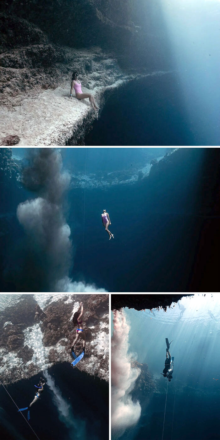 一波可能触发深海恐惧症的照片,真是又吓人又迷人啊