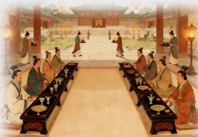 轪侯家宴中的礼与味（上） 从马王堆出土文物看西汉贵族饮食生活和文化礼仪_腾讯新闻