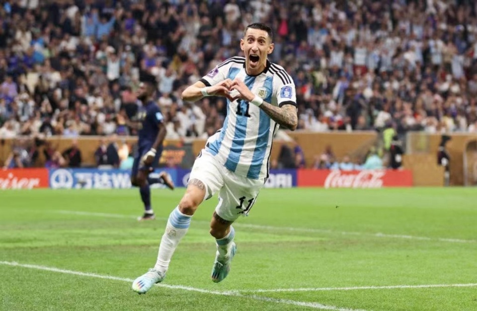 阿根廷对阵哥斯达黎加:迪玛利亚发威劳塔罗破荒!