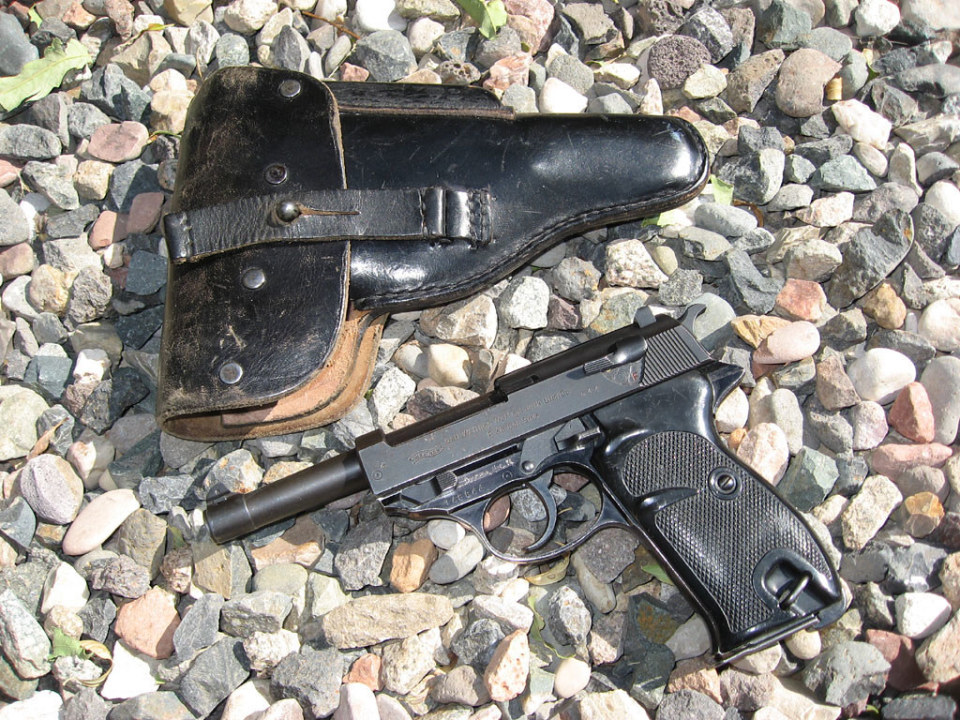 瓦尔特p38二战德军标配装备军械史上重要半自动时代设计巅峰