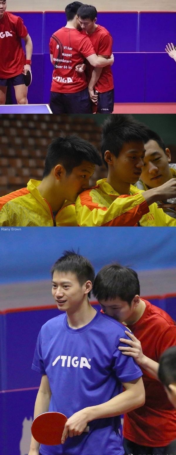 樊振东曾经在原八一乒乓球队打了十几年球,与周雨,徐晨皓等很多球员做