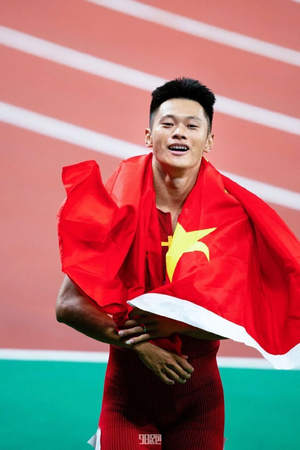 奥运四朝元老!#谢震业