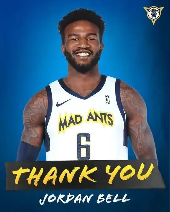 乔丹贝尔买断合同加盟广东为了冠军东家印第安纳疯蚁发文致谢