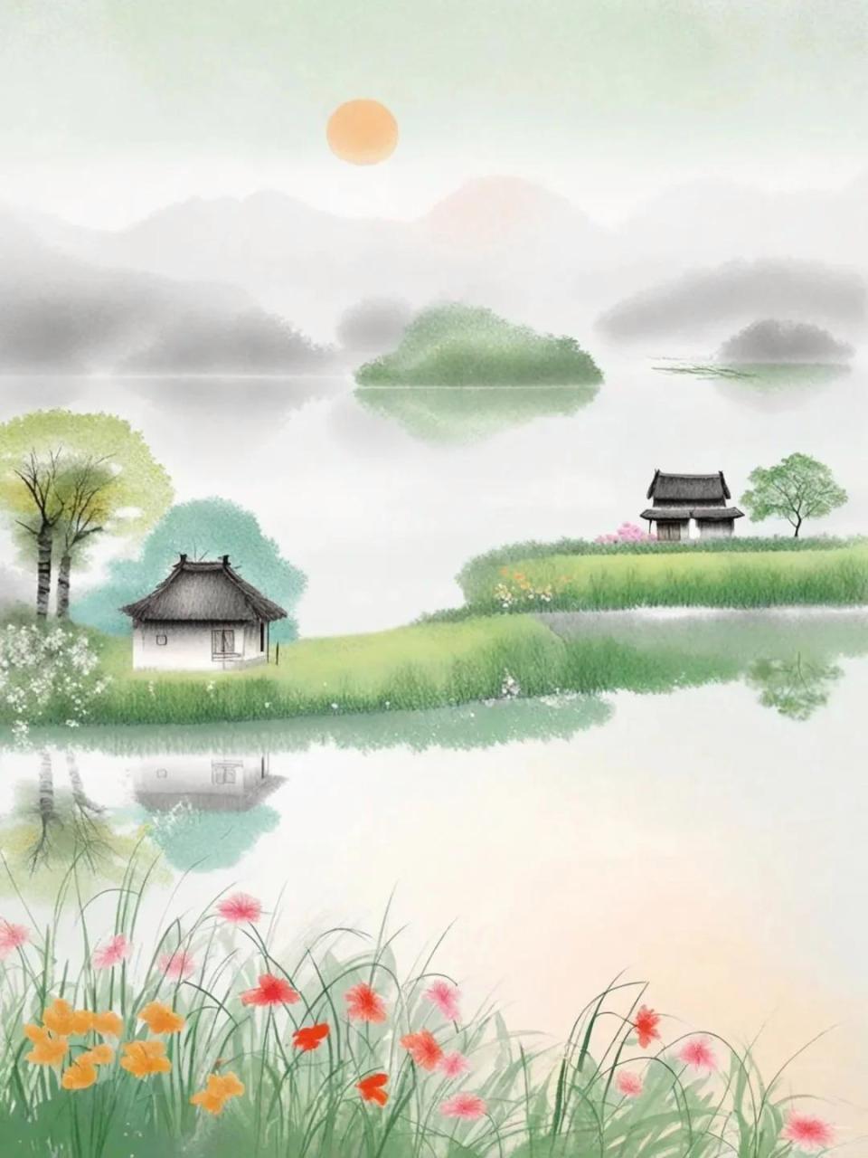 47句生活趣味诗词,人间烟火气:尽在一粥一饭,一果一蔬间