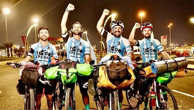 RMC：阿根廷3球迷骑行1.7万公里赴美国看世界杯，耗时9个半月