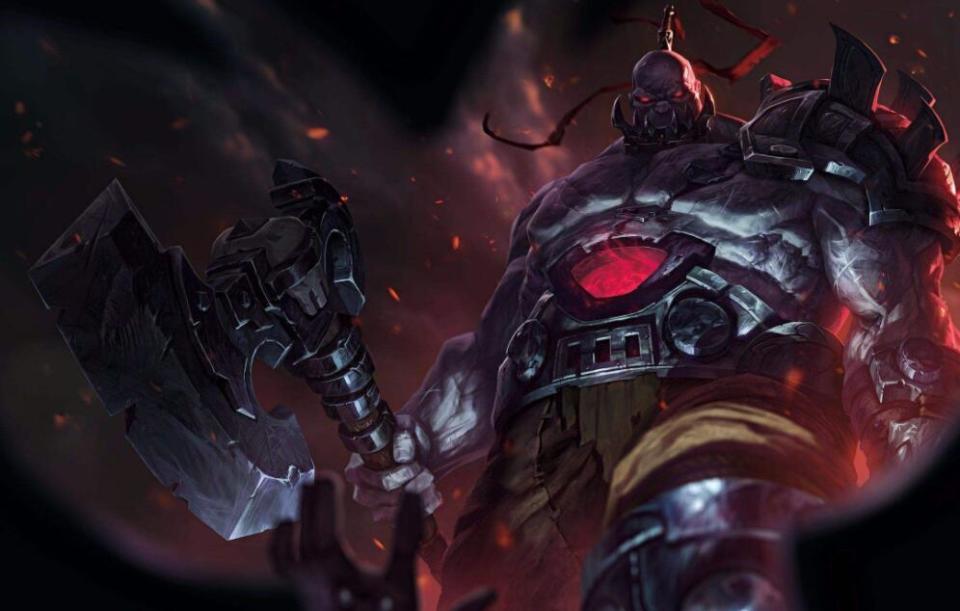 lol各大装备的拥有者,黑切不是诺手的武器,狂徒铠甲是奥拉夫捡的_腾讯