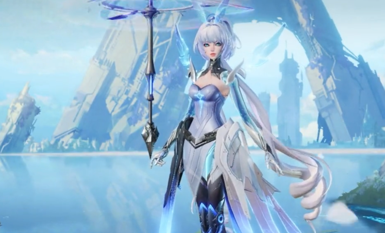 公孙离新皮肤记忆之芯来袭,机甲伞成亮点,音效却成为了致命伤_腾讯