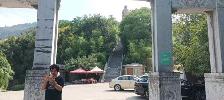 再游楼观台,看了这广场气势,场面,不免感叹(2)