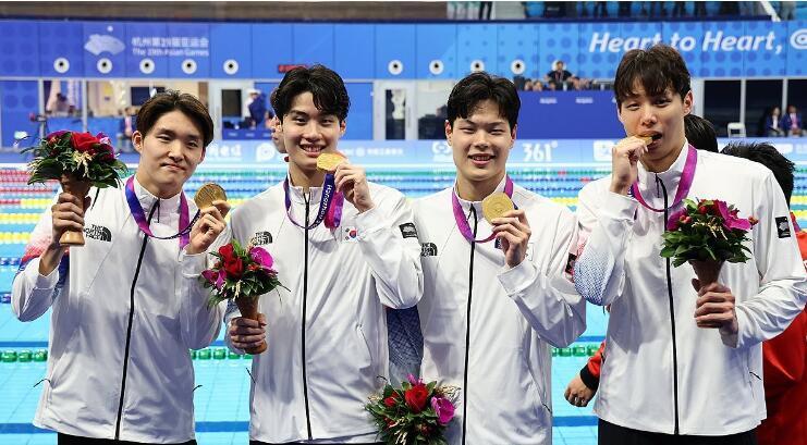 韩国公布奥运游泳队12人初选名单 中韩对决最激烈项目有意空缺名额