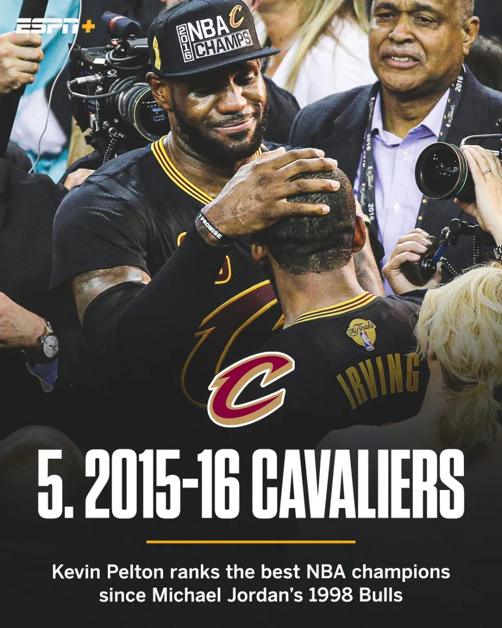 因为当时的凯里欧文和乐福,都在季后赛保持了一定的健康.