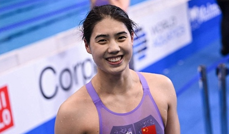 24秒44张雨霏50自顺利晋级半决赛短距离爆发力太强冲击领奖台