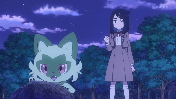 宝可梦新作动画1:社恐女主喜提新叶喵,对方却完全不听话