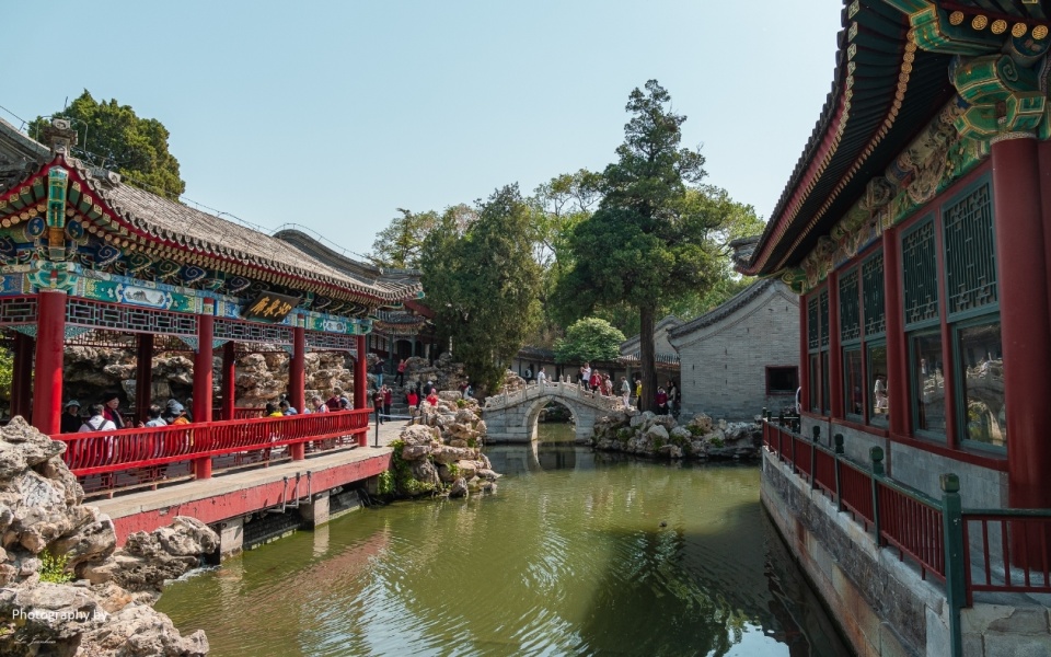 初夏游北海公园