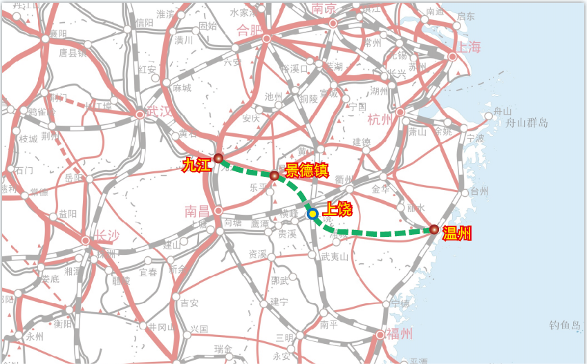 上饶广丰宁德铁路规划图片