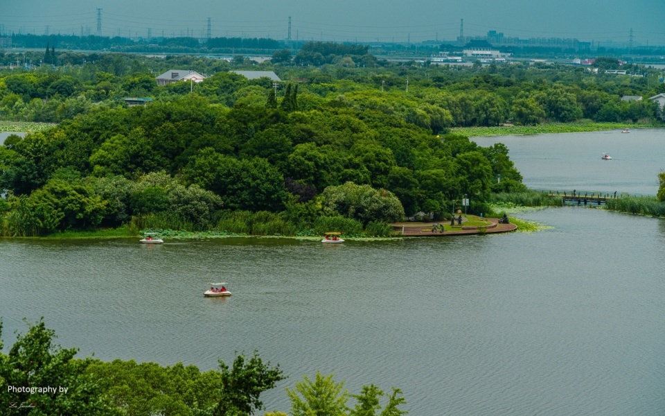 镇江市金山湖图片