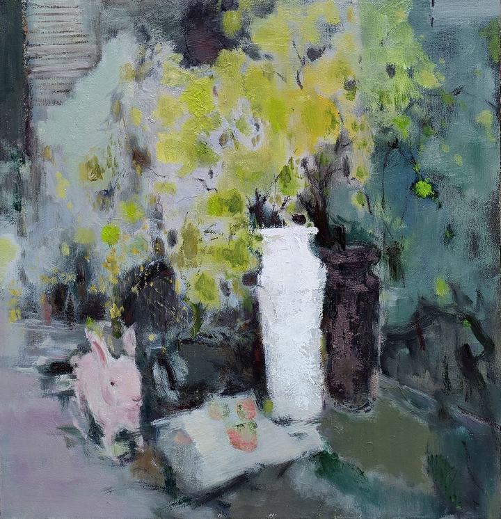 以温柔坚实的笔触捕捉江畔风韵——2024女画家作品展