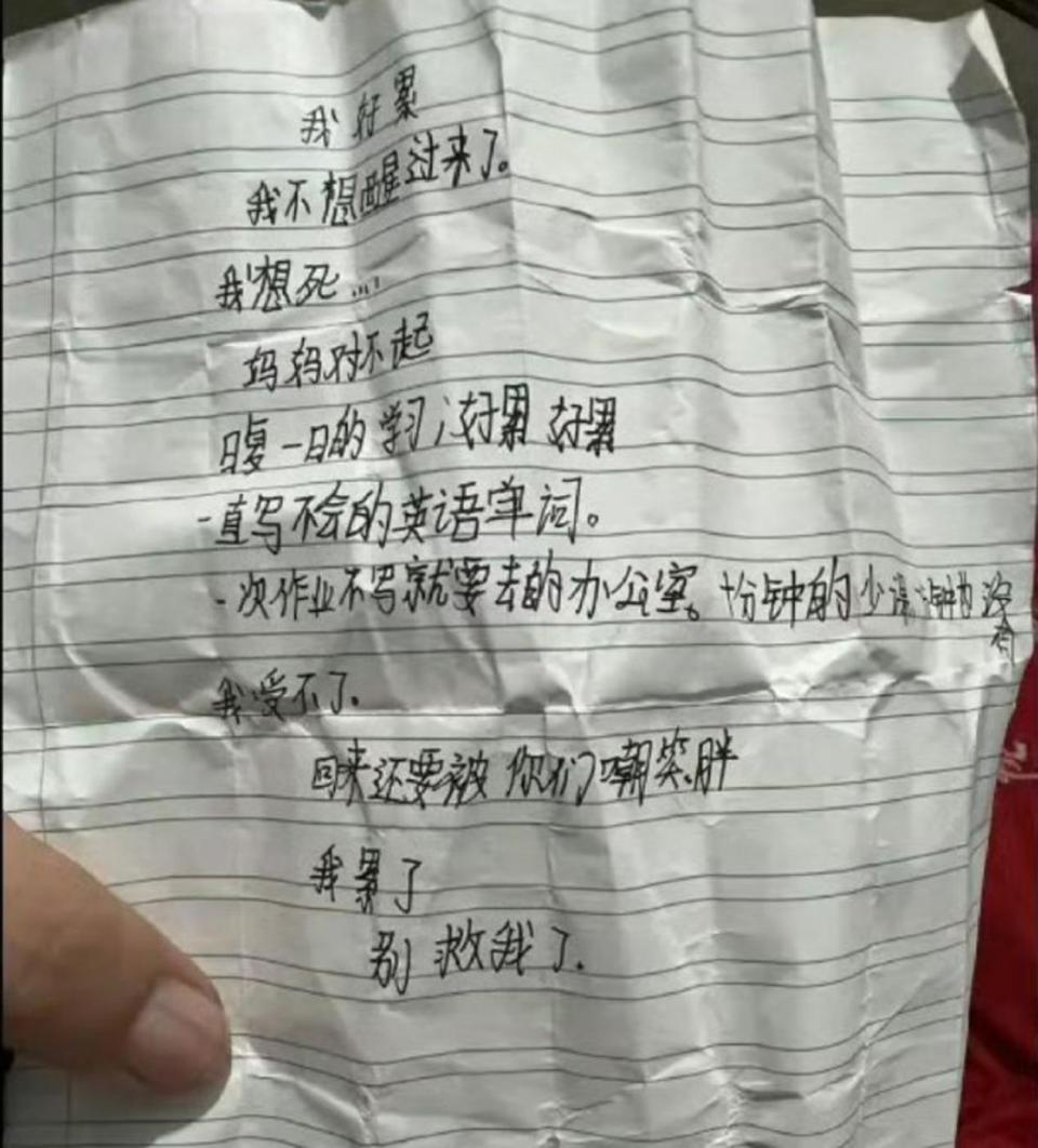 一审驳回！12岁娃因英语单词自杀，学校未尽管理职责仍要担责？-腾讯新闻