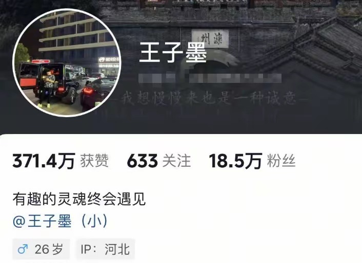 26岁王子墨突然离世，生前嗜酒如命、调侃阎王，死因车祸细节曝光_腾讯新闻