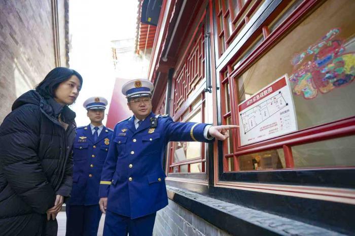 圖記｜北京西城消防守護煙火氣，護航“中國年” - 
