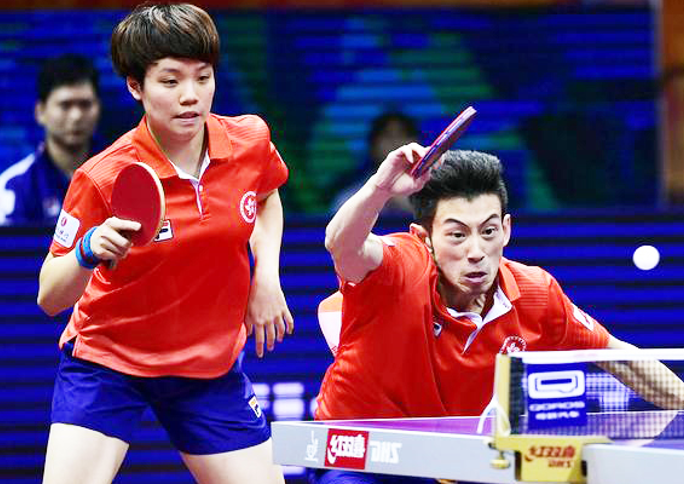 乒坛2对组合入选奥运会朝鲜选手吼叫庆祝中国香港名将过关