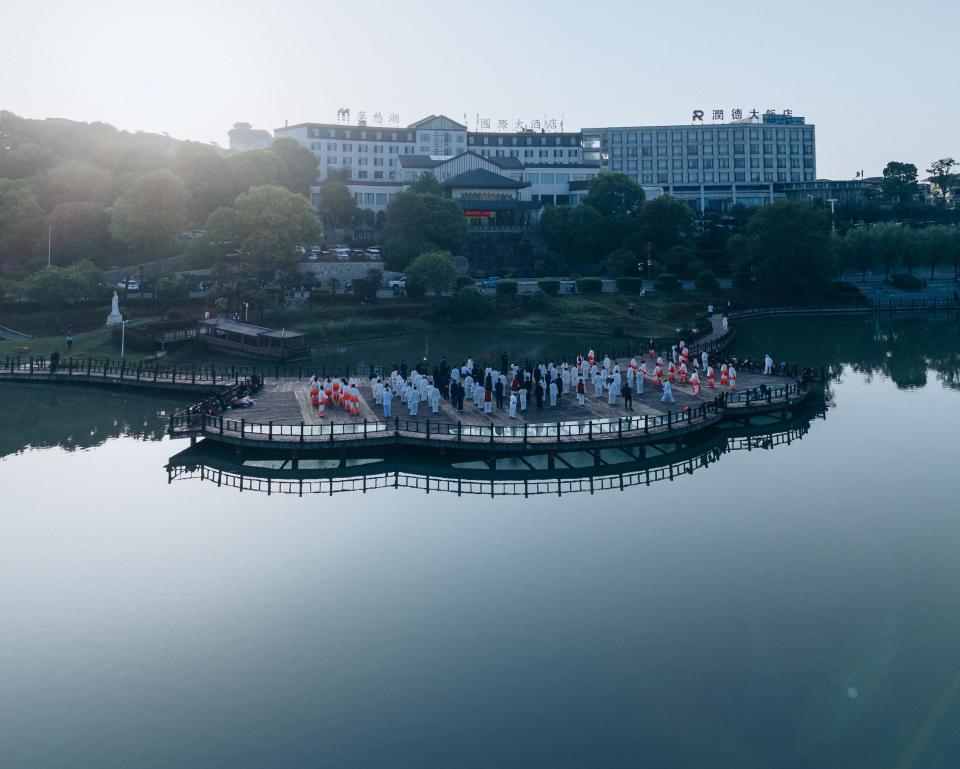 莫愁湖畔,春日风韵:长寿之乡湖北钟祥3日2晚祥瑞之旅