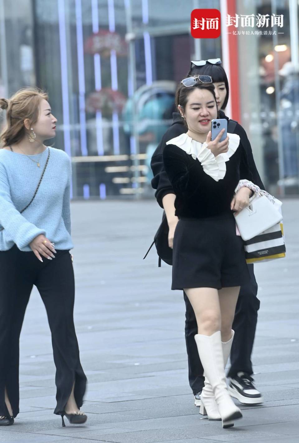 成都街头穿出春天的美|图集