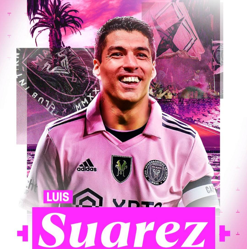 江湖又见"梅苏"组合,迈阿密官方:苏亚雷斯加盟球队!
