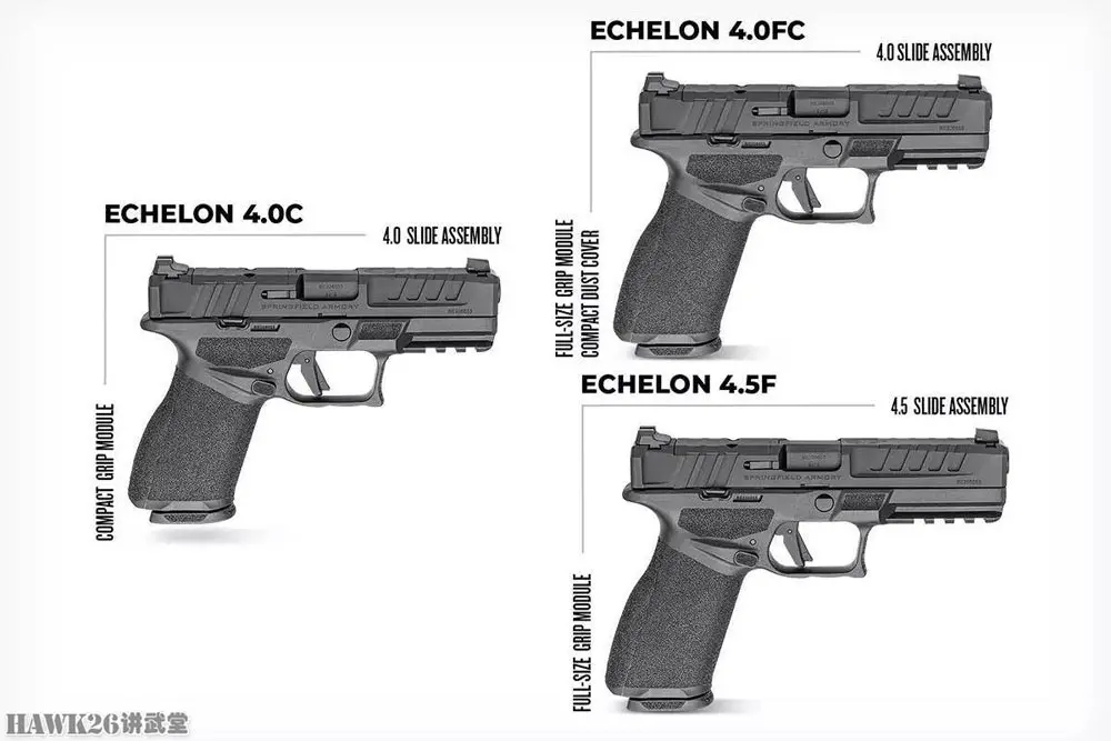 斯普林費爾德兵工廠公司“方陣”4.0FC手槍 格洛克19X的精神續作 - 