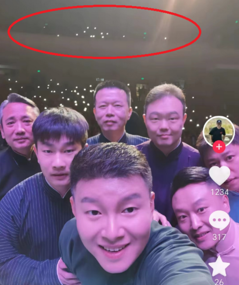 因为参加了该场演出的德云社演员李云天已经发布了现场照