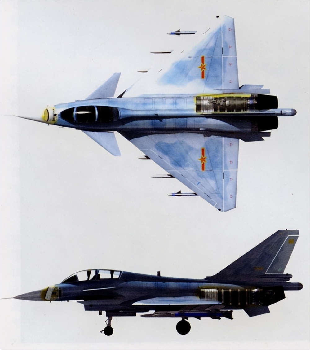 双发双垂尾版歼10原来有这么多另类方案有的连鸭翼都去掉了