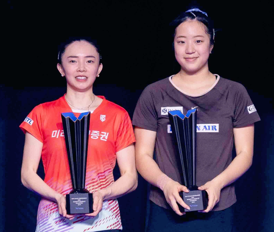 韩国乒乓球女选手整容图片
