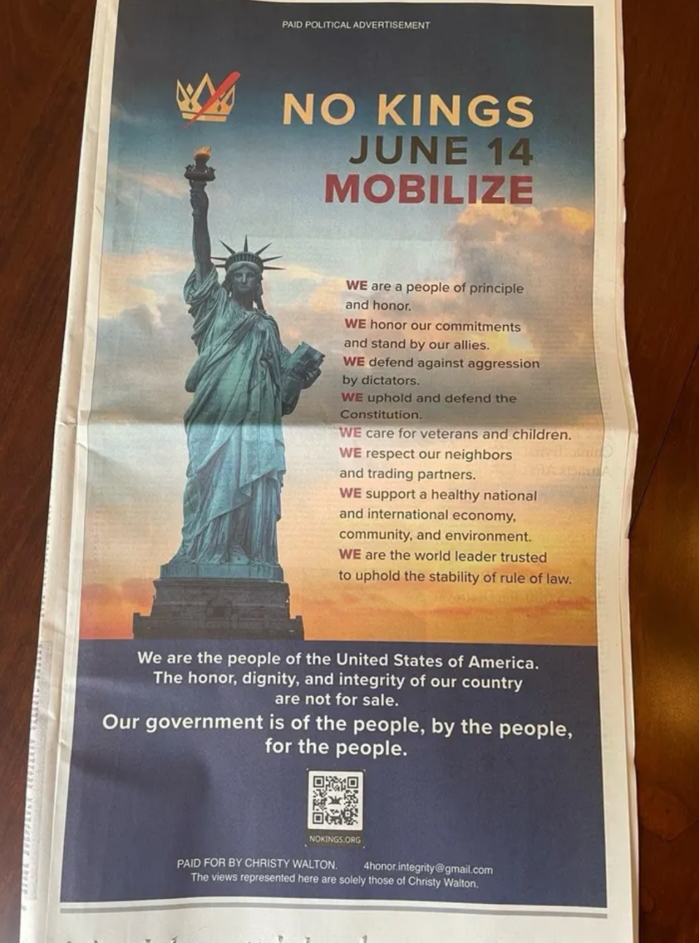 一纸不点名的广告，引爆多方怒火：沃尔玛继承人都刺痛了谁？-腾讯新闻