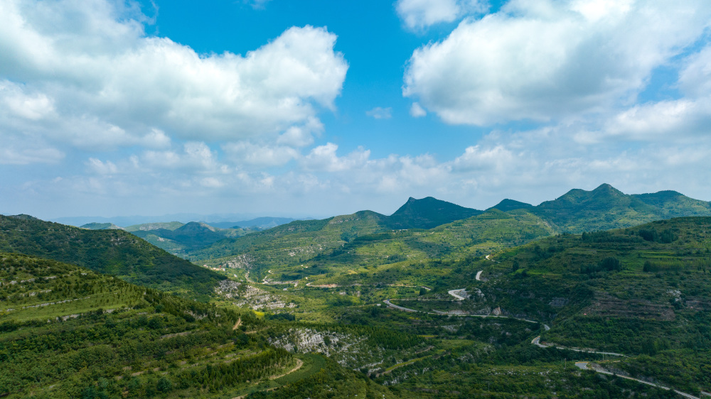 章丘没口村和济南九如山瀑布群风景区，初秋浪漫清雅的绝佳去处