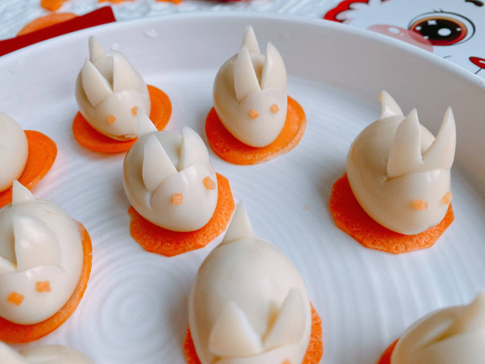 年夜饭创意菜之玉兔迎春,做法简单,好吃有营养,寓意前途似锦_腾讯新闻