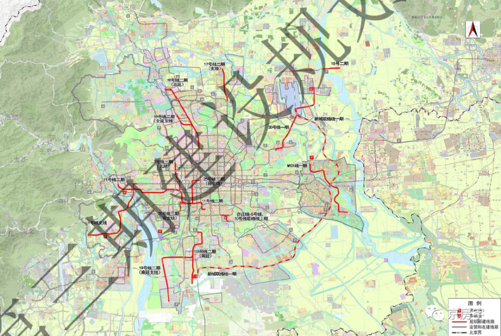 地鐵三期規劃中北京將要建設的各條軌道交通新線路是大家非常關心的.