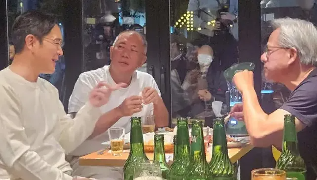 坐了黄仁勋“好运座”，韩国人转身把全部积蓄砸进股市